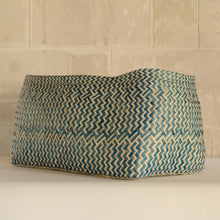 Load image into Gallery viewer, Linen Basket, Blue, South Africa