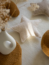 Load image into Gallery viewer, Cream White Star Cushion