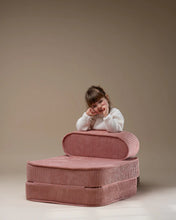 Load image into Gallery viewer, Pink Mousse Flip Chair