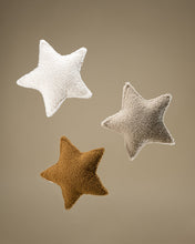 Load image into Gallery viewer, Cream White Star Cushion