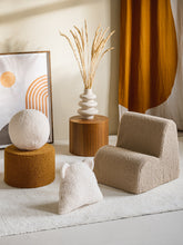 Load image into Gallery viewer, Cream White Ball Cushion