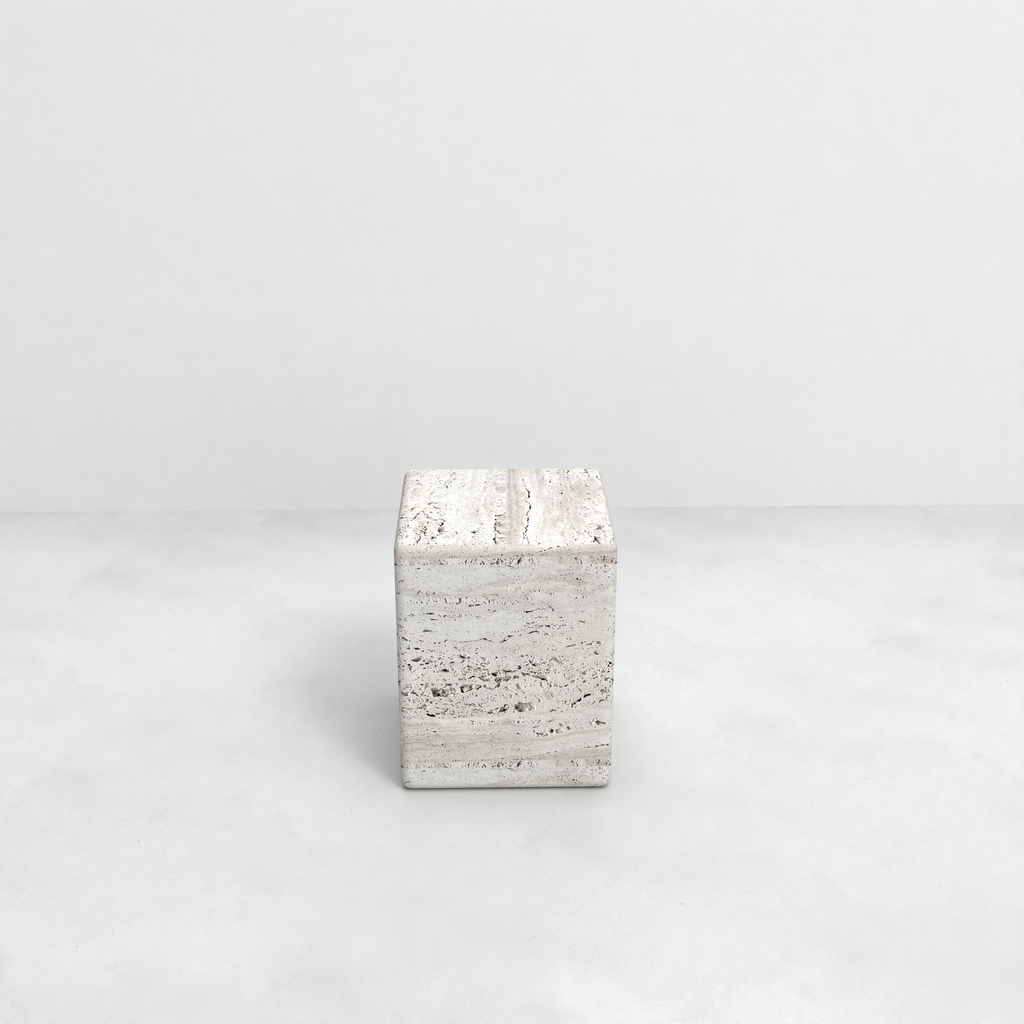 Coffee table - Small - Dijon - Travertine - W35 D35 H45