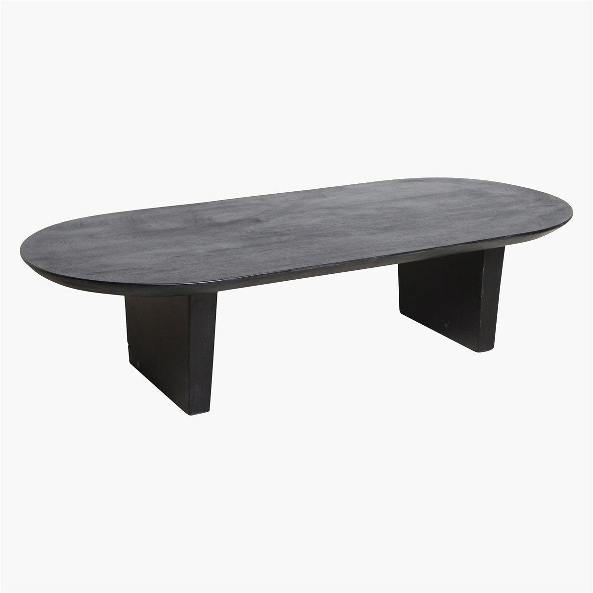 Bullnose coffee table black