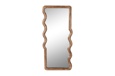 MIRROR MANGO MIRROR 44X3X100 BROWN