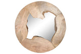 MIRROR MANGO MIRROR 90X3X90 TRUNK NATURAL