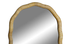 Load image into Gallery viewer, MIRROR RATTAN GLASS 51X4,5X120 WAVY NATURAL