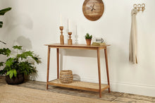 Load image into Gallery viewer, Erabar Acacia &amp; Cane Console Table