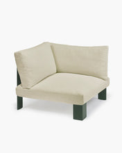 Charger l&#39;image dans la galerie, Bench corner seat incl cushion indoor sand