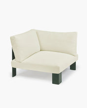 Carica l&#39;immagine nel visualizzatore di Gallery, Bench corner seat incl cushion indoor white