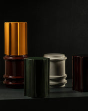 Load image into Gallery viewer, Side table gray geometrical Pawn