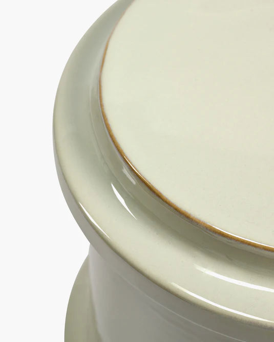 Side table gray geometrical Pawn