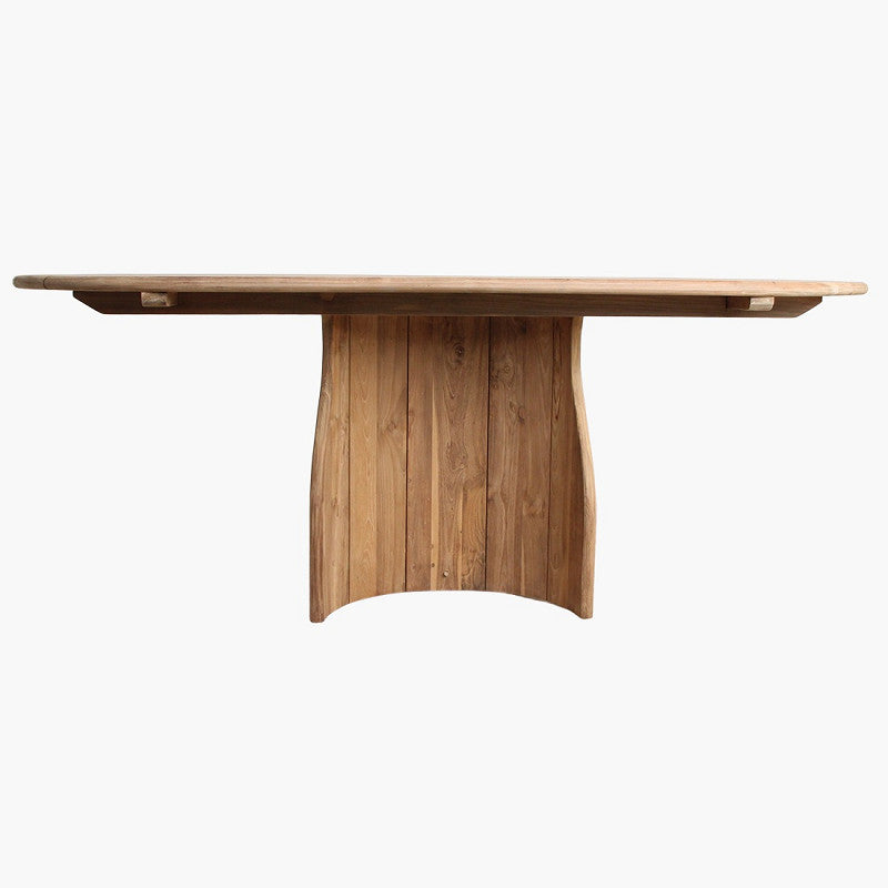 Outdoor oval table 200 cm