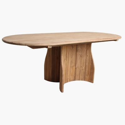 Outdoor oval table 200 cm