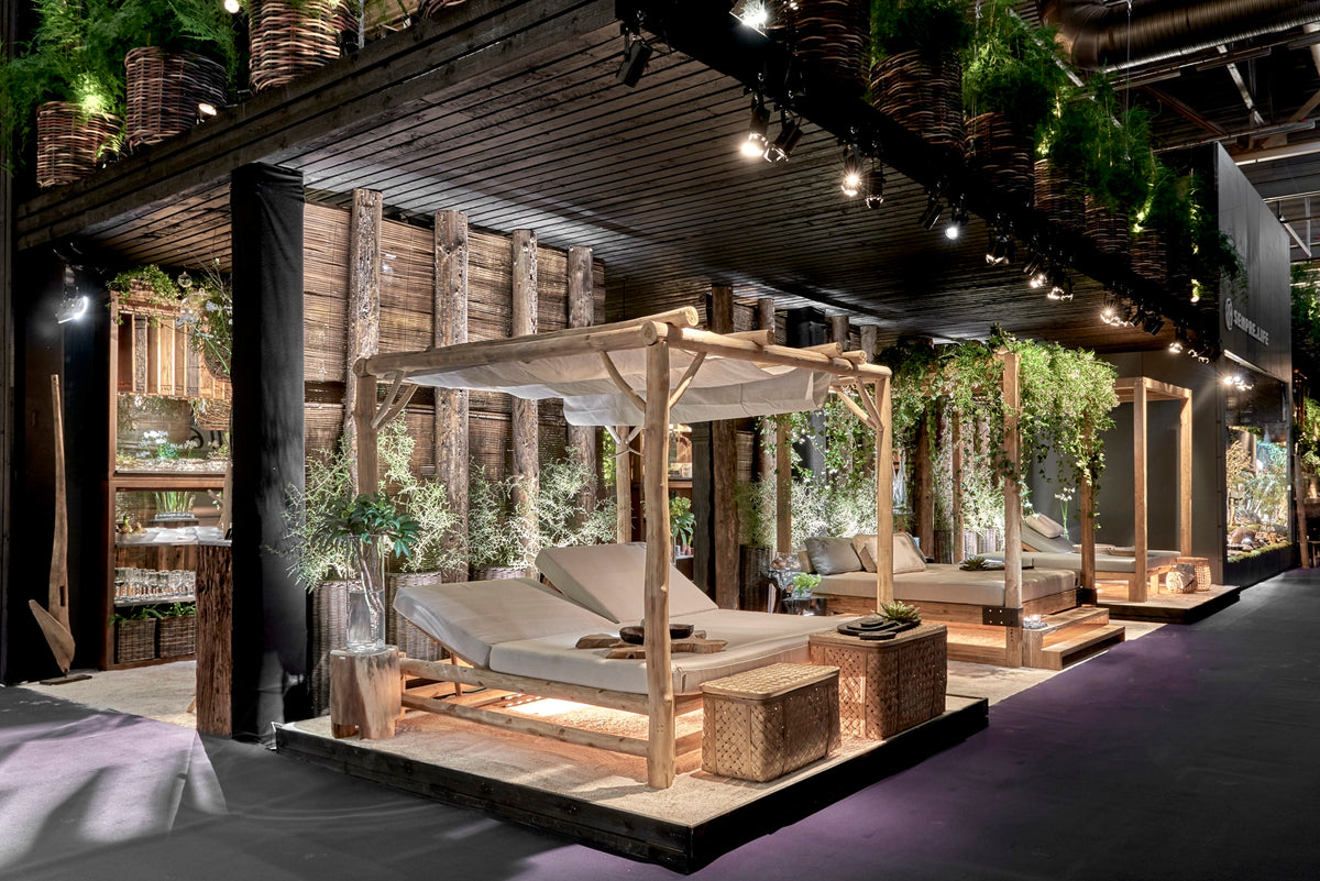 Daybed natural teak