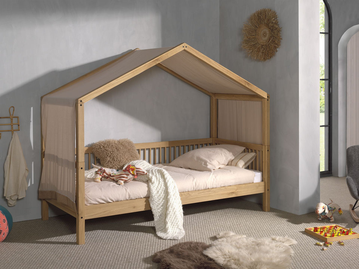 FORREST OAK house bed (90 x 200 cm)