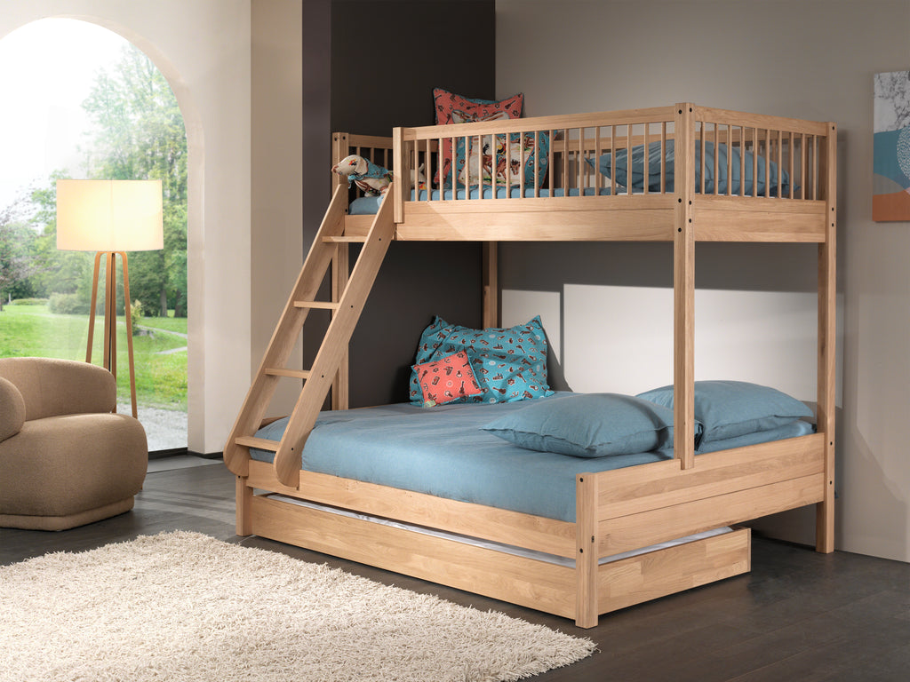 FORREST OAK family bed