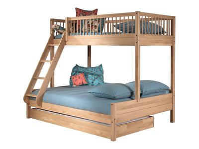 FORREST OAK family bed