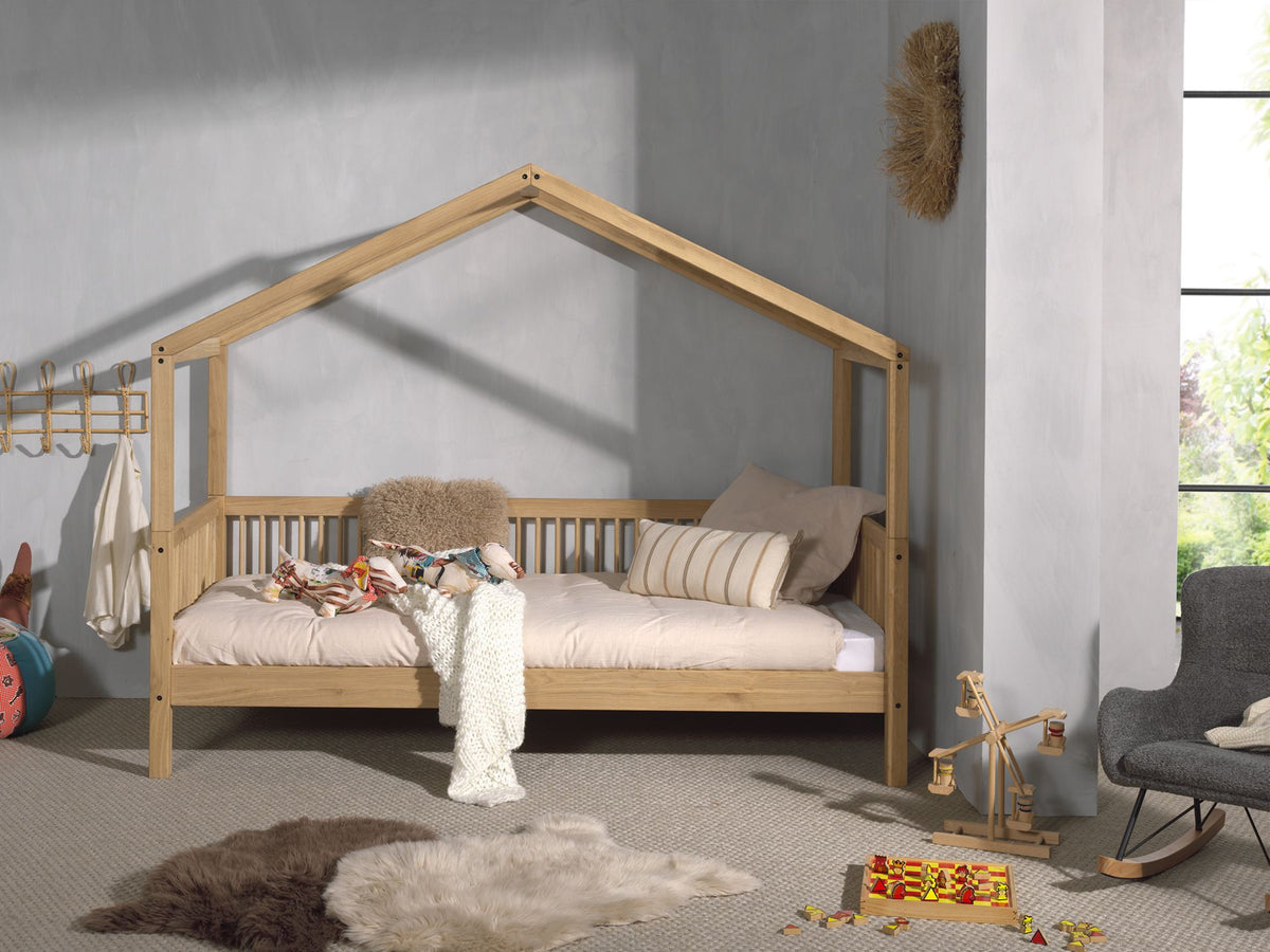 FORREST OAK house bed (90 x 200 cm)