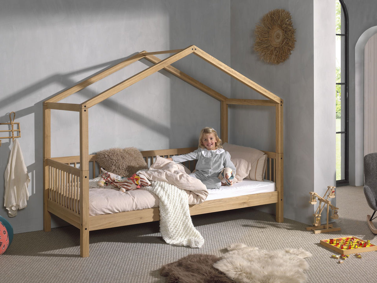 FORREST OAK house bed (90 x 200 cm)