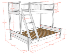 Charger l'image dans la galerie, FORREST OAK family bed