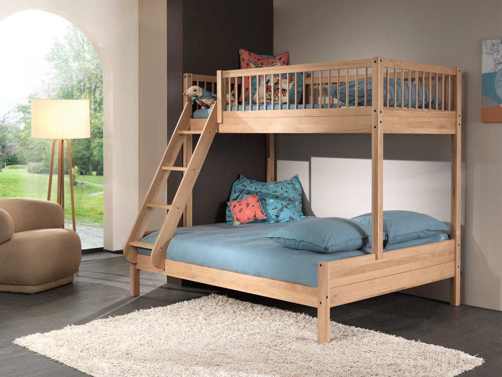 FORREST OAK family bed
