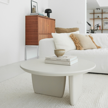 Load image into Gallery viewer, Round coffee table organic - Rochelle - StoneSkin