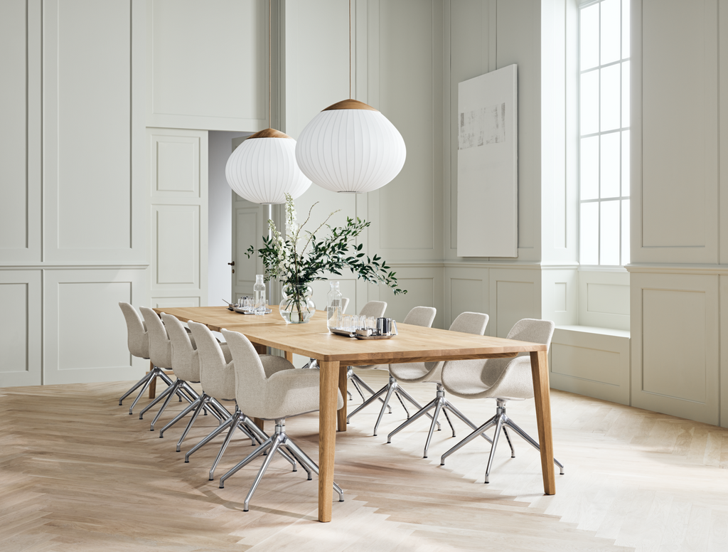 Graceful Grand Table 390 x 120 cm - 30 mm w. cable management