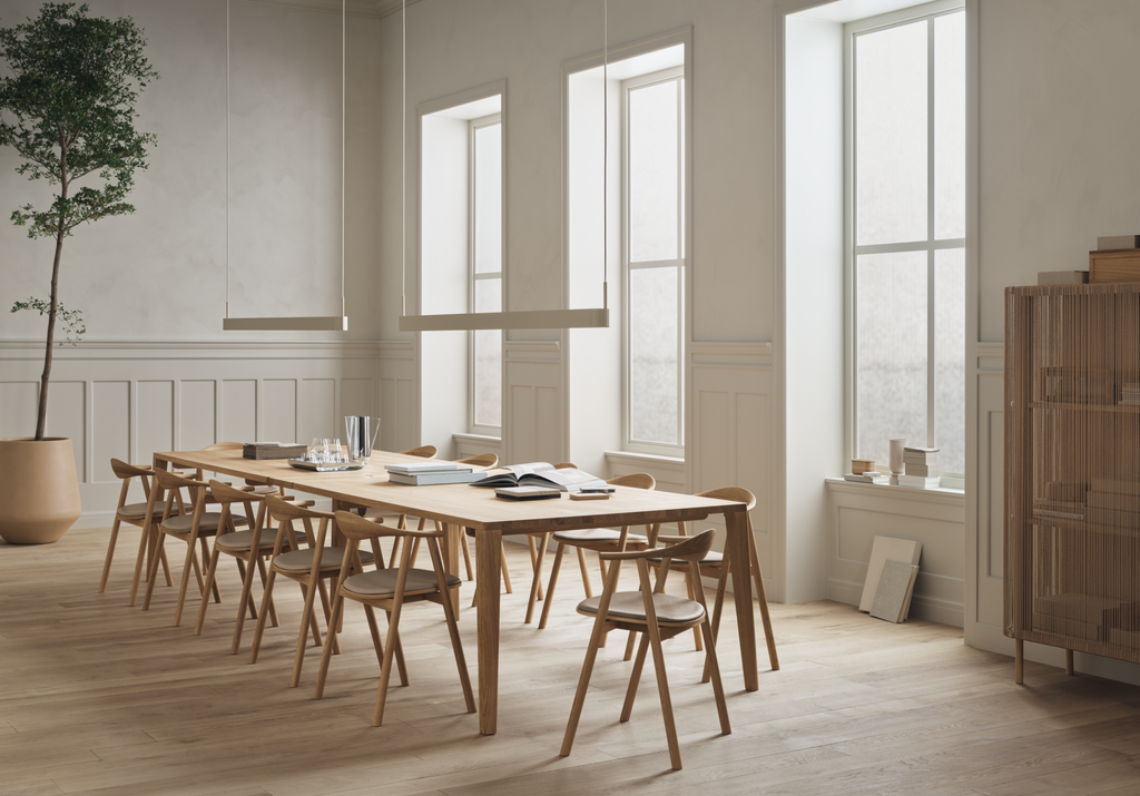 Graceful Grand Table 390 x 120 cm - 30 mm w. cable management