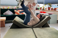 Load image into Gallery viewer, Shappy Play Sofa Ultra Plush Bottle Green