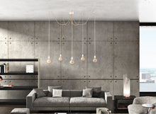 Load image into Gallery viewer, Hang-5 Ceiling Pendant 5 Wires 3.50m - Raw String White Socket