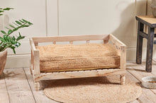 Load image into Gallery viewer, Hatira Mango Wood Pet Bed - Natural - Large