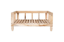 Load image into Gallery viewer, Hatira Mango Wood Pet Bed - Natural - Large