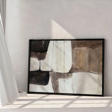 Load image into Gallery viewer, Premium painting with black frame - Modern Art I - E. Thorne