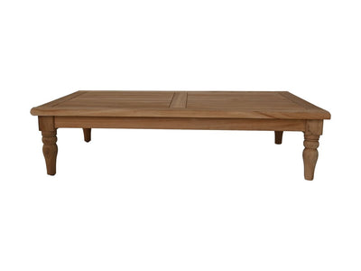 Bahama coffee table garden - 125x70x30 - natural - teak