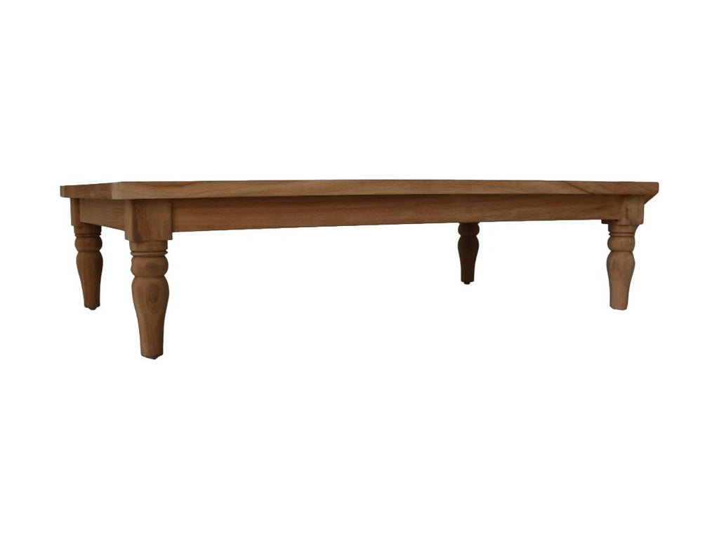 Bahama coffee table garden - 125x70x30 - natural - teak