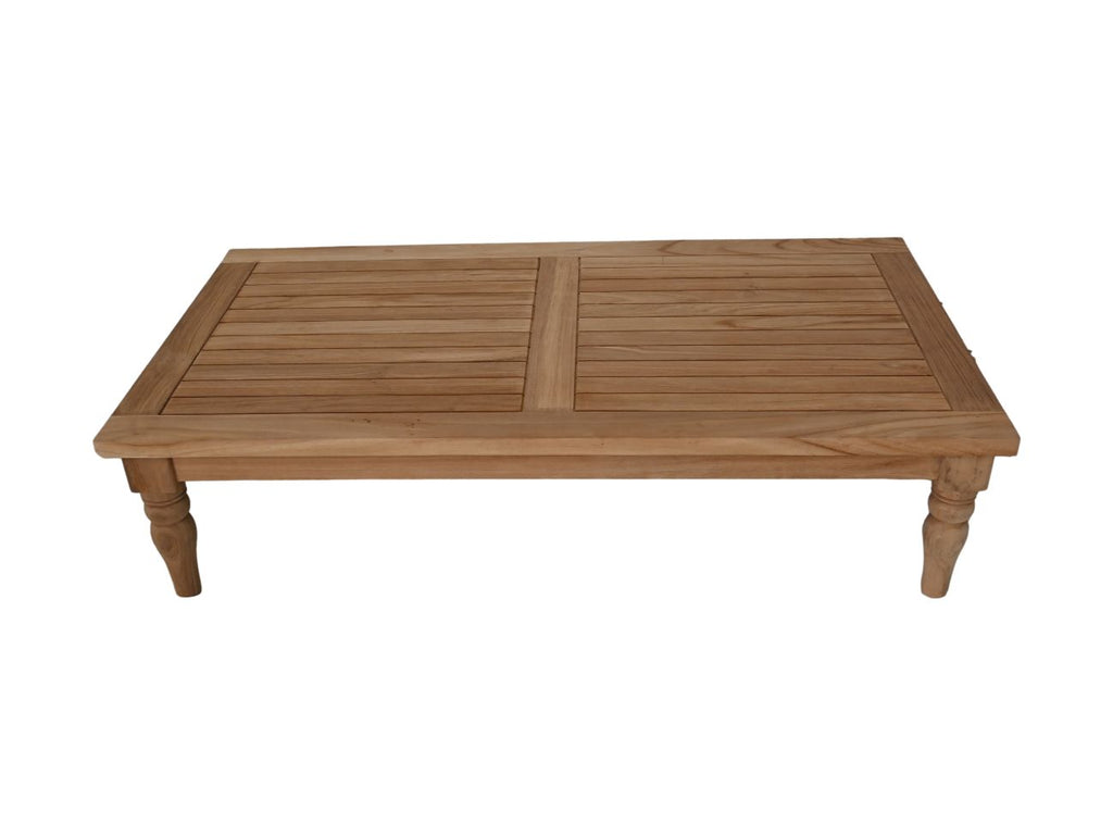 Bahama coffee table garden - 125x70x30 - natural - teak