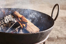Load image into Gallery viewer, Reclaimed Iron Kadai With Grill