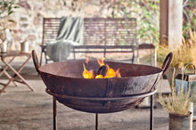 Load image into Gallery viewer, Reclaimed Iron Kadai With Grill