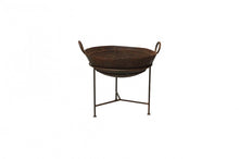 Load image into Gallery viewer, Reclaimed Iron Kadai With Grill