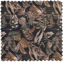 Load image into Gallery viewer, VOGUE DINING CHAIR VELVET BOUQUET BLACK