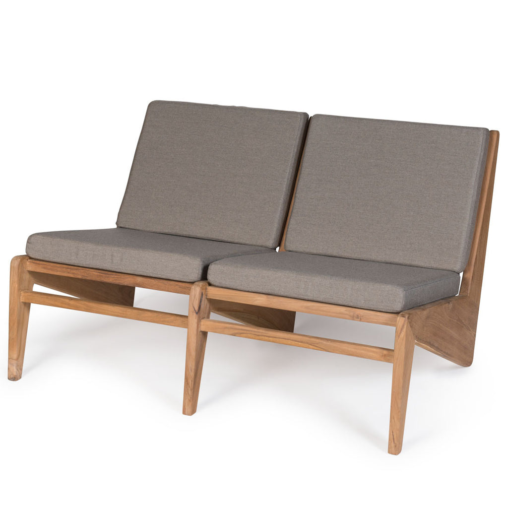 Cushion for Chair Outdoor - Sunbrella® Natte Grey