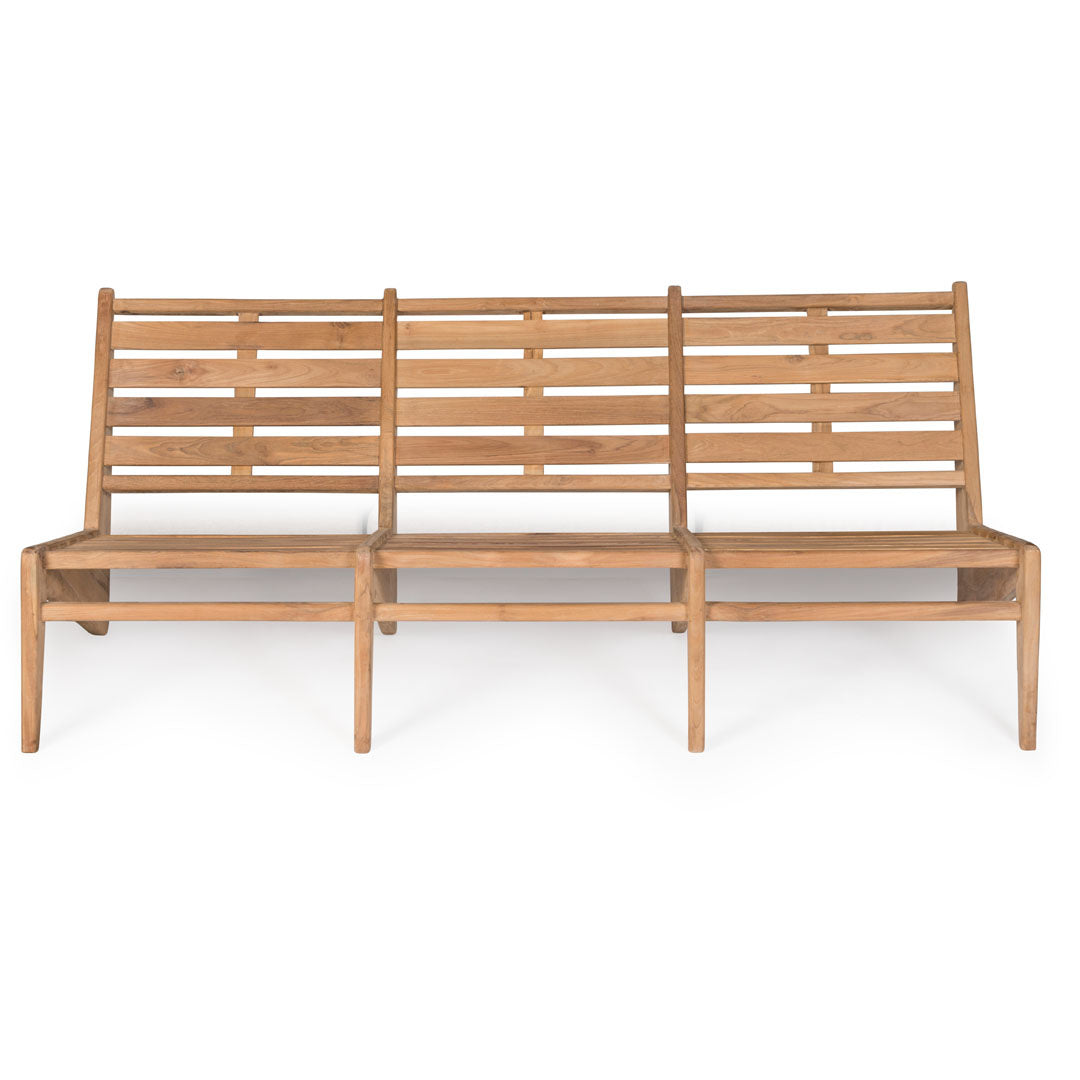 Chair Bench 3 - Teak Outdoor