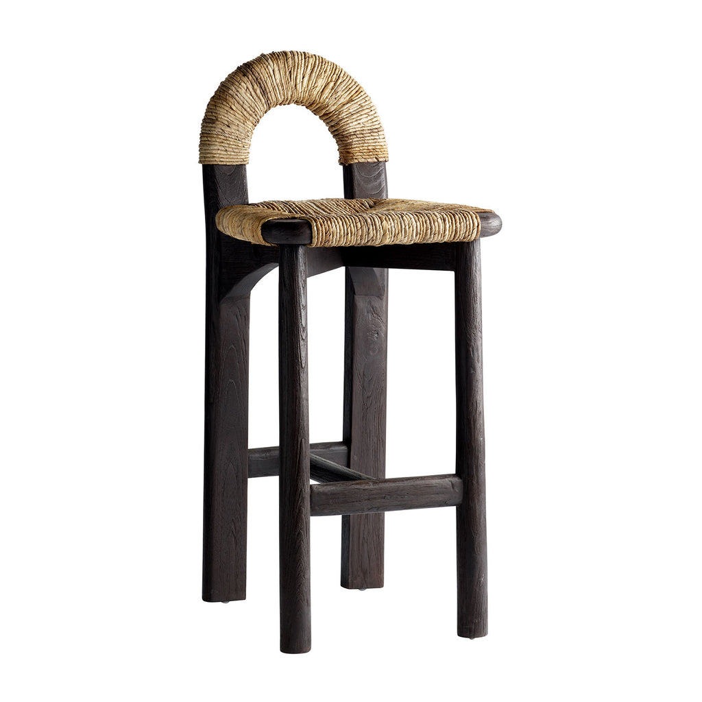 BAR STOOL | RECYCLED TEAK | H 90 CM