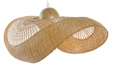 Load image into Gallery viewer, CEILING LAMP BAMBOO 70X34X20 PAMELA HAT NATURAL