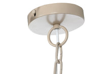 Load image into Gallery viewer, CEILING LAMP WOOD IRON 103X103X60 WHITE