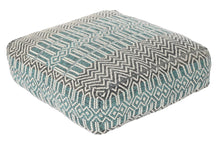 Load image into Gallery viewer, FLOOR CUSHION COTTON 60X60X25 6300 GR, STRIPES