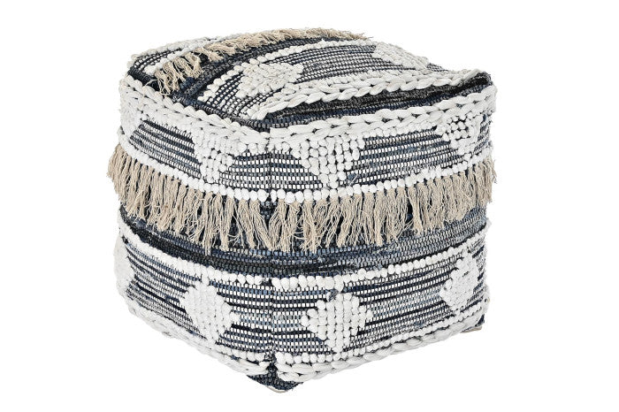 FLOOR CUSHION COTTON 50X50X50 2750 GR, STRIPES