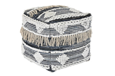 FLOOR CUSHION COTTON 50X50X50 2750 GR, STRIPES