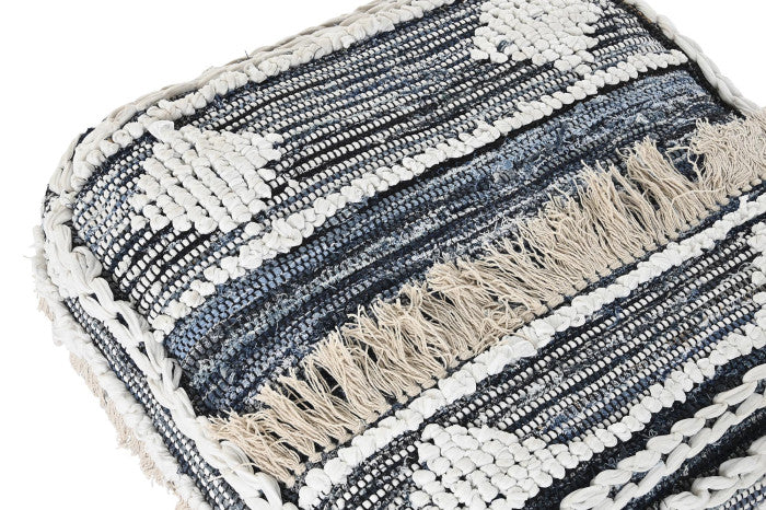 FLOOR CUSHION COTTON 60X60X25 6300 GR, STRIPES