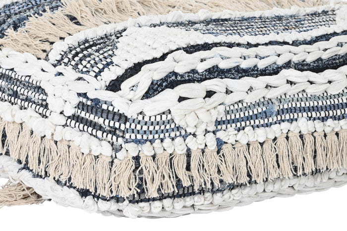 FLOOR CUSHION COTTON 60X60X25 6300 GR, STRIPES